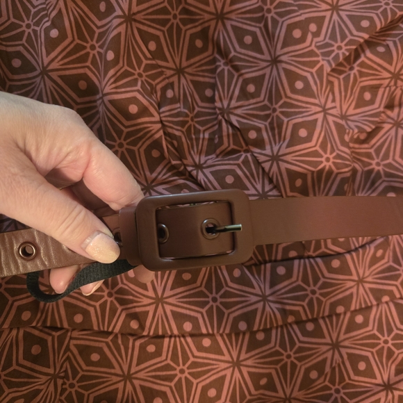 Torrid Maroon Patterned Mini Dress - Picture 3 of 13